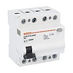 Lovato P1RD Residual Current Circuit Breaker, 63A, 4P Pole, 30mA, Type AC, 230 V ac, 400 V ac