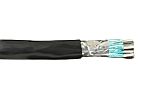 Alpha Wire Alpha Essentials Communication & Control Control Cable, 1 Cores, 0.35 mm², DEF STAN, Screened, 1000ft, Grey