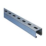 nVent CADDY Steel Slotted DIN Rail, A Compatible, 3000mm x 41mm x 41mm
