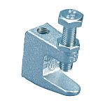 nVent CADDY Galvanised Cast Iron Beam Clamp, 122.3kg Holding Weight, Fits Channel Size 20mm