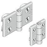 Bosch Rexroth Die-Cast Aluminium Flag Hinge, Screw Fixing, 56mm x 45mm x 5mm