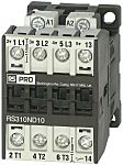 RS PRO Contactor, 110 V ac Coil, 10 A, 4 kW, 3 → 400 V