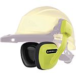 Delta Plus SUZUKA 2 Wireless Ear Defender with Helmet Attachment, 24dB, Yellow, Noise Cancelling Microphone