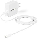 StarTech.com Mobile Phone Charger, Wall Charger, White