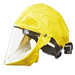 Yellow No Polyethylene Protective Hood, Resistant to Aerosols, Dust, Gas