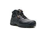 Dockers by Gerli ARROW S3 Unisex Black Composite Toe Capped Safety Shoes, UK 4, EU 37