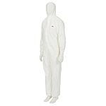 3M White Disposable Coverall, S