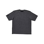 Camiseta de manga corta DeWALT, de 35 % algodón, 65 % poliéster, de color CARBÓN / gris, talla L