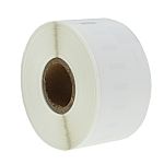 RS PRO White Black Print Label Roll, 36mm Width, 89mm Height, 260Per Roll Qty