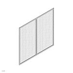 Bosch Rexroth Safety Fencing EcoSafe 2000 mm Height, 1.8m Width