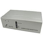 Switch KVM 3.5 mm Jack, 2 puertos USB 2 2 USB, VGA