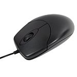 NewLink NLMS-222A 3 Button Wired Optical Mouse Black