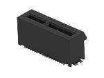 TE Connectivity 5-2364427 Series Vertical Female Edge Connector, Board Mount, 36-Contacts, 1mm Pitch, 2-Row, Surface
