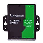 Brainboxes SW-084, 4 Port Network Switch