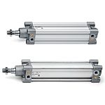 Camozzi Pneumatic Piston Rod Cylinder - 63MP2C050A0100, 50mm Bore, 100mm Stroke, 63 Series, Double Acting