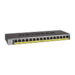 Netgear GS108LP, Unmanaged 16 Port Ethernet Switch With PoE