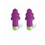 Moldex Rockets Cord Series Purple Reusable Corded Ear Plugs, 30dB Rated, 50Each Pairs