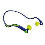 Moldex WaveBand Series Blue, Yellow Reusable Band Ear Plugs, 27dB Rated, 8Each Pairs