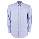 Camisa para hombre Kustom Kit KK105 de Algodón, poliéster de color CARBÓN / gris, talla 104cm