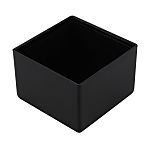 Krabička pro zalévání Černá, ABS 30x30x20mm tloušťka 1.4mm