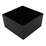Black ABS Potting Box, 75x75x40mm