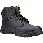 Amblers 29736-50518 Black Composite Toe Capped Unisex Safety Boots, UK 8, EU 42