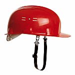 Casco Coverguard MO60790 de color Rojo, ajustable , ventilado