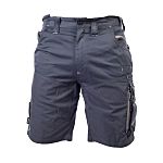 Pantalones cortos de trabajo Unisex Apache de Algodón, poliéster de color Gris, talla 30plg