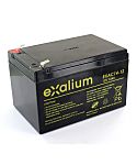 Exalium 12V F2 Lead Acid Battery, 12Ah