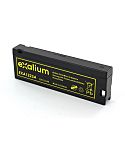 Exalium 12V Lead Acid Battery, 2.1Ah
