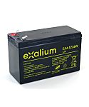 Exalium 12V Lead Acid Battery, 0Ah