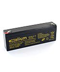 Exalium 12V F1 Lead Acid Battery, 2.3Ah