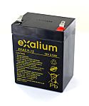 Exalium 12V Lead Acid Battery, 2.9Ah
