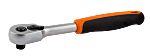 Bahco 7750QR 3/8 in Square Ratchet with Comfortable Handle Handle, 200 mm Overall