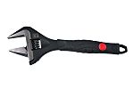 RS PRO Adjustable Spanner, 255 mm Overall, 50mm Jaw Capacity, Plastic Handle