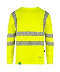 Beeswift Yellow Unisex Hi Vis Sweatshirt, 3XL