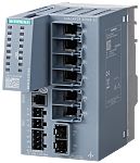Hub de red Siemens 6GK5626-2GS00-2AC2, 6 puertos RJ45, Montaje Carril DIN, pared, 10 Mbit/s, 100 Mbit/s, 1000 Mbit/s