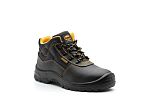 Dockers by Gerli BULLET S3 Unisex Black Steel Toe Capped Safety Shoes, UK 8, EU 42