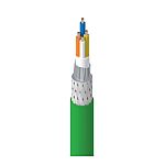 Belden70007E, 100m Cat5e, Green Unterminated to Unterminated, Tinned Copper Braid, Unterminated PE Sheath