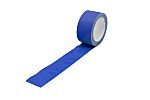 RS PRO Blue PVC 33mm Hazard Tape, 0.15mm Thickness