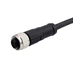 RS PRO Straight Female 5 way M12 to Cable, 5m