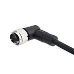 RS PRO Right Angle Female 5 way M12 to Cable, 5m
