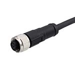 RS PRO Straight Female 8 way M12 to Cable, 1m
