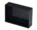 Caja de encapsulado de PF, 70 x 50 x 20mm de color Negro