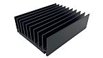 RND Heatsink, Hi-Fi and UPS Applications, LED, Traction, 1.7°C/W, 100 x 80 x 30mm