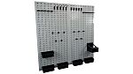 35 PCS Pegboard Tool Wall