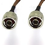 RS PRO Male N Type to Male N Type, 1m, RG142 Coaxial, Terminated50 Ω