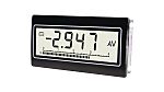 TDE Instruments DPM802 LCD Digital Panel Multi-Function Meter for Current, Voltage, 33mm x 68mm