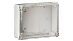 WISKA CLWIB Series Clear Thermoplastic Junction Box, IP65, 320 x 250 x 135mm