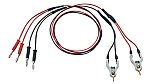 GW Instek Test Leads, Black, Red